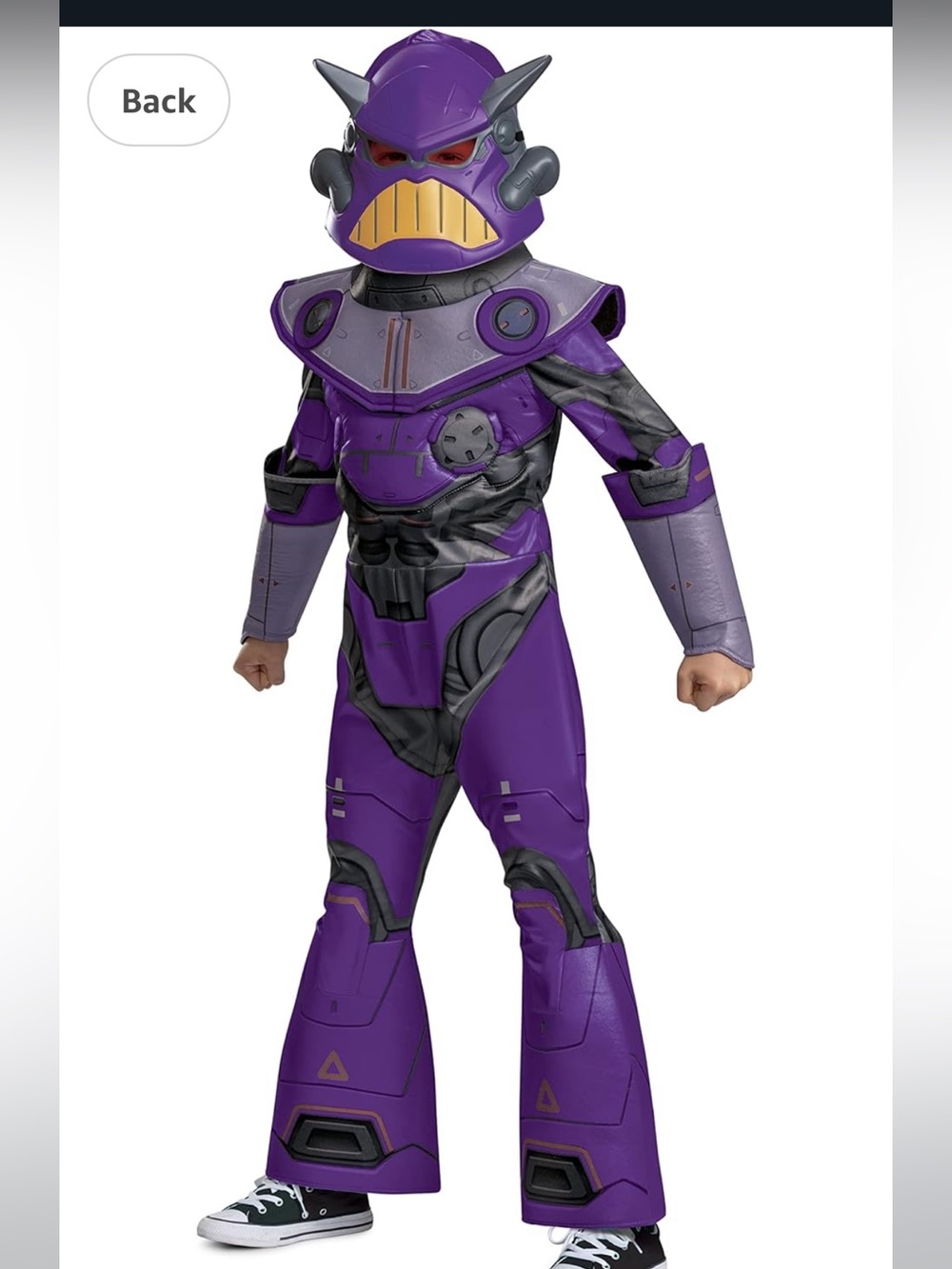 Kids disney Pixar zurg costume 3t-4t